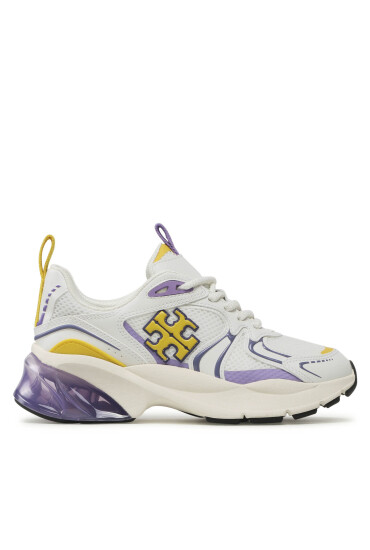 Tory Burch Сникърси Good Luck Tech Trainer Mesh 147294 New Ivory/Golden Bright/Golden Bright 100 - Mera.bg