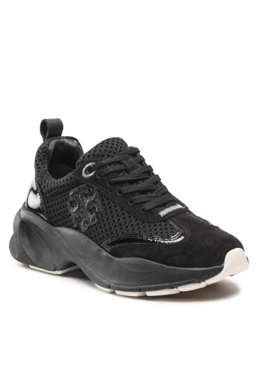 Tory Burch Сникърси Good Luck Trainer 139871 Perfect Black/Perfect Black 008 - Mera.bg