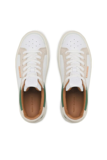 Tory Burch Сникърси Ladybug Sneaker Adria 143066 Бял - Mera.bg