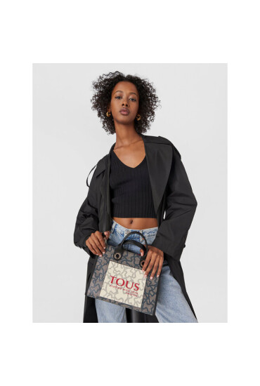 TOUS Дамска чанта Shopping M. Amaya K Icon 2001502859 Кафяв - Mera.bg
