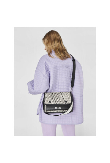 TOUS Дамска чанта Bandolera M. Audree T Vera 2001857101 Black/Beige - Mera.bg