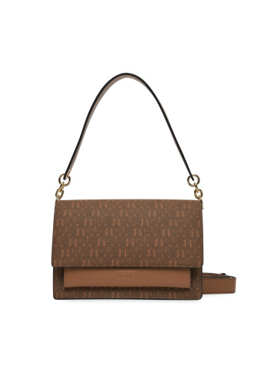 TOUS Дамска чанта Audree Buckles Silhouette 2002204143 Кафяв - Mera.bg
