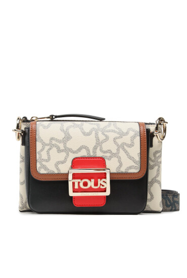 TOUS Дамска чанта Bandolera Doble K Icon 2001502659 Черен - Mera.bg