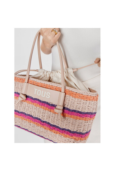 TOUS Дамска чанта Capazo L Scoubidou 2001716953 Multi/Taupe - Mera.bg