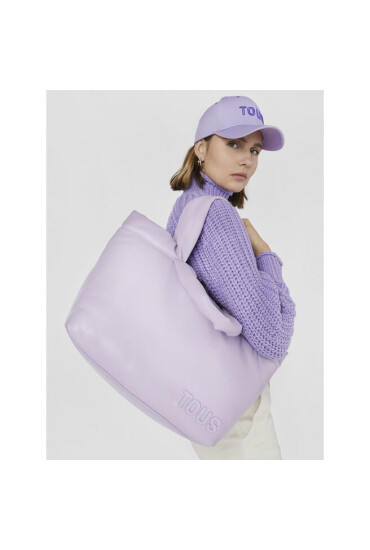 TOUS Дамска чанта Capazo Xl Carol 2001850629 Виолетов - Mera.bg