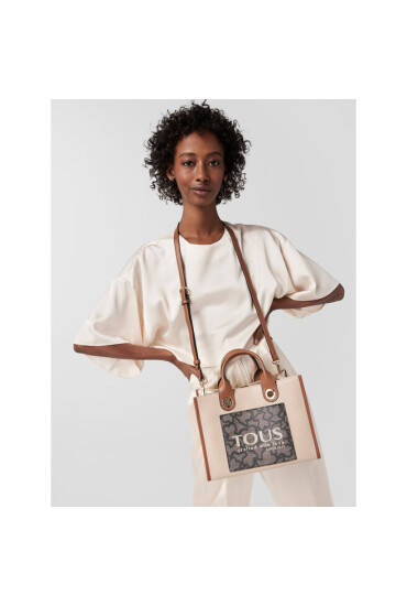 TOUS Дамска чанта Shopper M.Amaya K Icon 2001660343 Бежов - Mera.bg