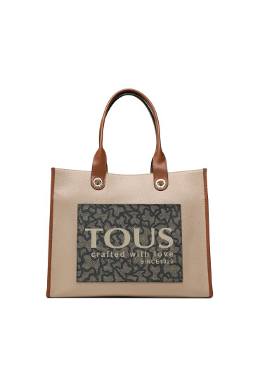 TOUS Дамска чанта Shopper Xl Amaya K Icon 2001660243 Бежов - Mera.bg