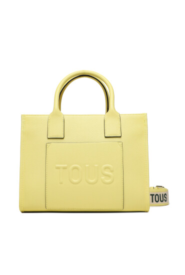 TOUS Дамска чанта Shopping M. Amaya T La Rue 2001793005 Жълт - Mera.bg