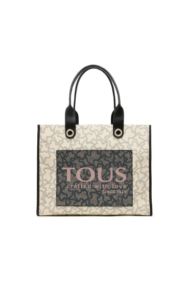 TOUS Дамска чанта Shopping Xl. Amaya K Icon 2001514159 Бежов - Mera.bg