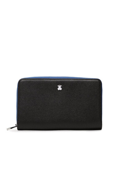 TOUS Голям дамски портфейл Billetera M. New Dubai Saf. 2001689851 Черен - Mera.bg