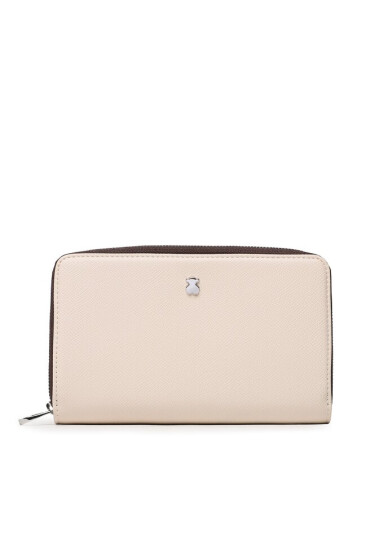 TOUS Голям дамски портфейл Balletera M. New Dubai 2001689801 Бежов - Mera.bg
