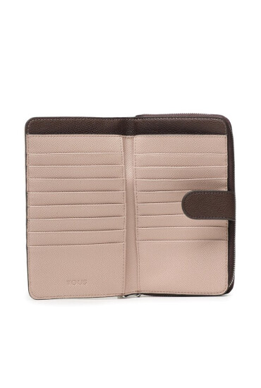 TOUS Голям дамски портфейл Balletera M. New Dubai 2001689801 Бежов - Mera.bg