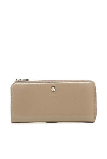 TOUS Голям дамски портфейл Billetera M. Dorp 2000847047 Кафяв - Mera.bg