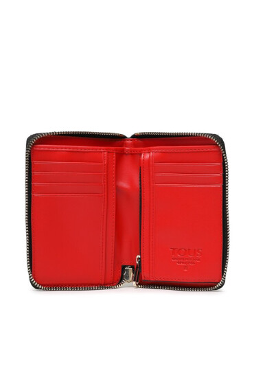 TOUS Голям дамски портфейл Billetera S. K Icon 2001503459 Бежов - Mera.bg