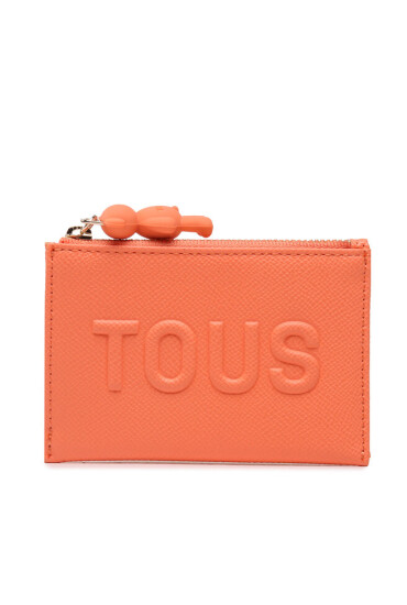 TOUS Калъф за кредитни карти Monedero/Tarjetero T La Rue 2001844409 Orange - Mera.bg