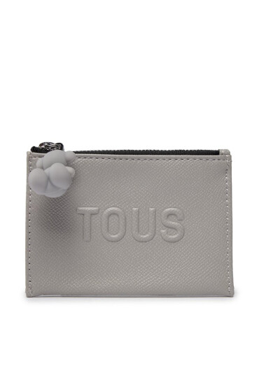 TOUS Калъф за кредитни карти La Rue New 395910498 Сив - Mera.bg