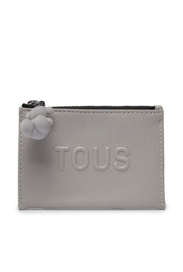 TOUS Калъф за кредитни карти La Rue New 395910498 Сив - Mera.bg