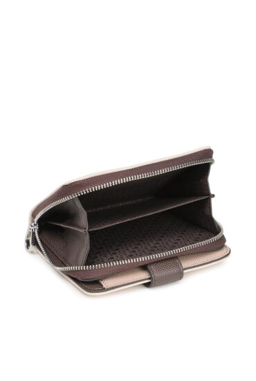 TOUS Малък дамски портфейл Billetera S. New Dubai 2001689901 Бежов - Mera.bg