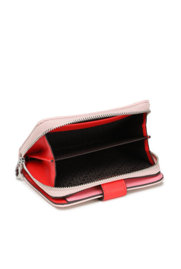 TOUS Малък дамски портфейл Billetera S. New Dubai 2001689913 Pink - Mera.bg