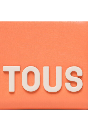 TOUS Малък дамски портфейл Monedero M Carol 2001850709 Orange - Mera.bg