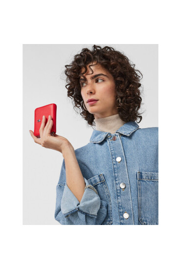 TOUS Портфейл Monedero M. New Dubai 2001690017 Червен - Mera.bg