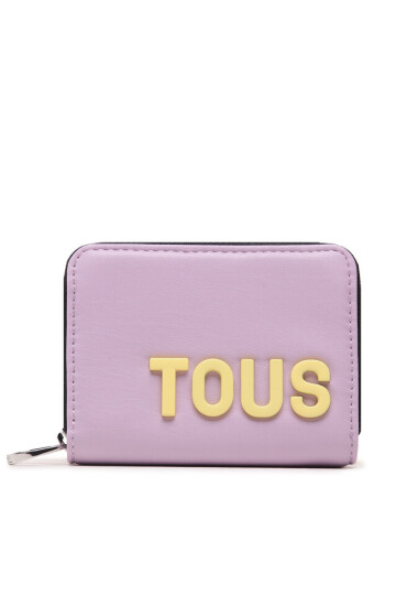 TOUS Малък дамски портфейл Monedero M. T Coral 2001850729 Mauve - Mera.bg