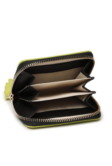 TOUS Малък дамски портфейл Monedero M. T La Rue 2001796907 Lime - Mera.bg