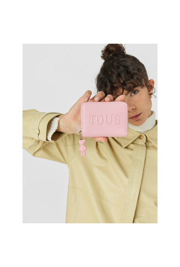 TOUS Малък дамски портфейл Monedero M. T La Rue 2001796913 Pink - Mera.bg