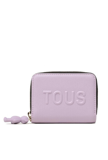 TOUS Малък дамски портфейл Monedero M. T La Rue 2001796929 Виолетов - Mera.bg