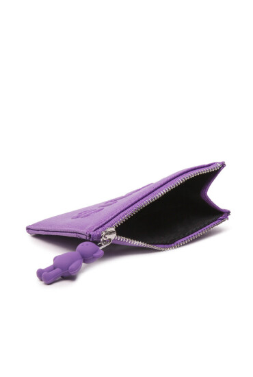 TOUS Малък дамски портфейл Monedero Tarjetero 2001844429 Purple - Mera.bg