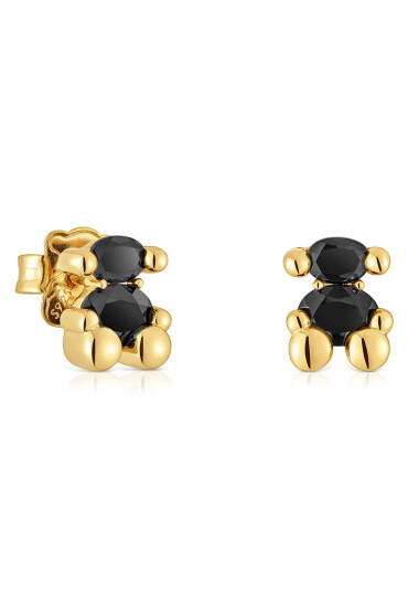 TOUS Обици Color Bear 1004226800 Златист - Mera.bg