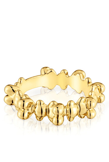 TOUS Пръстен Bold Bear 1004200712 Златист - Mera.bg
