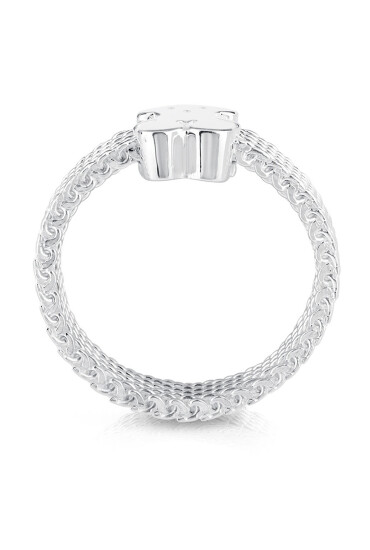 TOUS Пръстен Icon Mesh 1000168812 Сребрист - Mera.bg