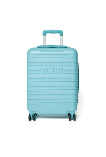 TOUS Самолетен куфар за ръчен багаж Maleta Travel 2002129238 Електриков - Mera.bg