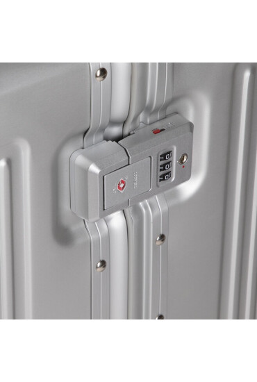 Travelite Голям твърд куфар Next 79949-56 Silber - Mera.bg