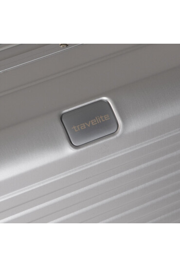 Travelite Среден твърд куфар Next 79948-56 Silber - Mera.bg