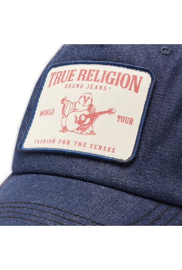 True Religion Шапка с козирка Concert Patch TR23449 Тъмносин - Mera.bg