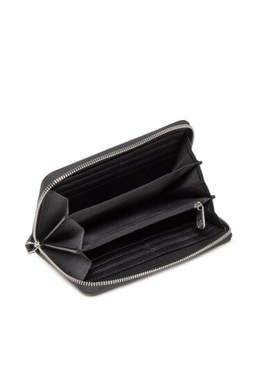 Trussardi Голям дамски портфейл Nadir Zip Around Lg 75W00358 K299 - Mera.bg