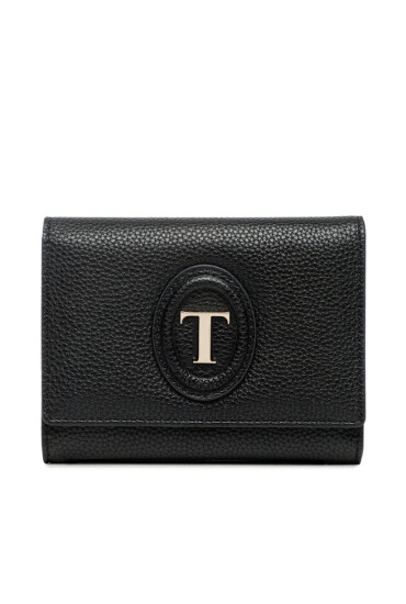Trussardi Голям дамски портфейл 75W00348 Черен - Mera.bg