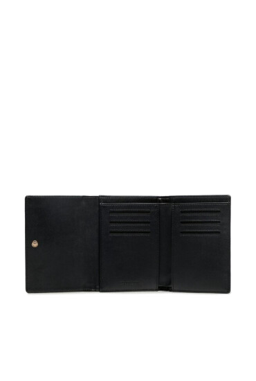 Trussardi Голям дамски портфейл 75W00348 Черен - Mera.bg