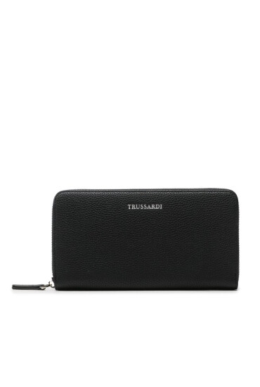 Trussardi Голям дамски портфейл Nadir Zip Around Lg 75W00411 K299 - Mera.bg
