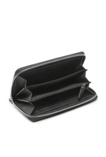 Trussardi Голям дамски портфейл Nadir Zip Around Lg 75W00411 K299 - Mera.bg