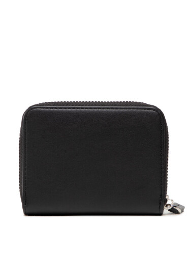 Trussardi Малък дамски портфейл Ivy Zip Around Sm 75W00384 Черен - Mera.bg