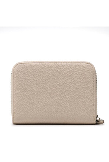 Trussardi Малък дамски портфейл Nadir Zip Around Sm 75W00410 Бежов - Mera.bg