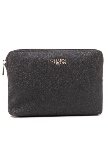 Trussardi Несесер Cloe Beauty Glitter 75W00224 Черен - Mera.bg