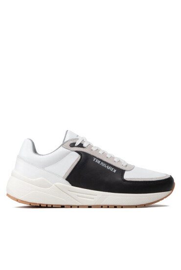 Trussardi Сникърси 77A00467 White/Black - Mera.bg