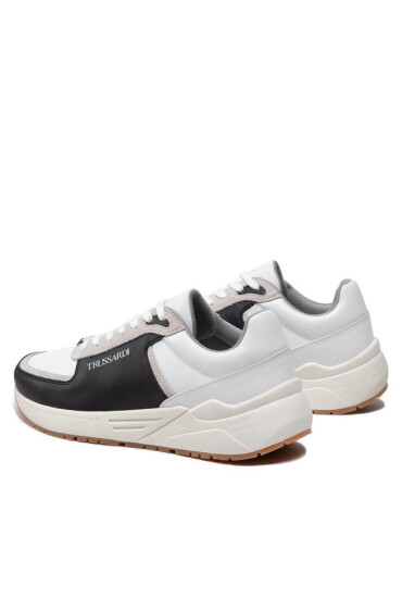 Trussardi Сникърси 77A00467 White/Black - Mera.bg
