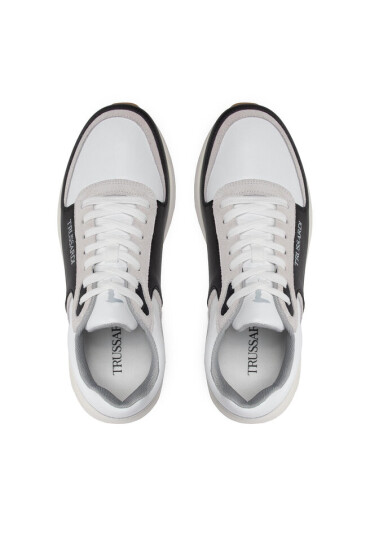 Trussardi Сникърси 77A00467 White/Black - Mera.bg
