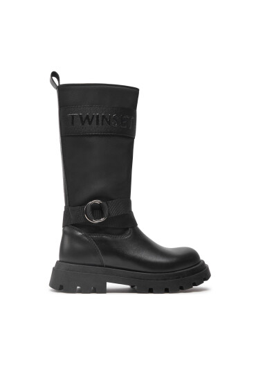 TWINSET Ботуши Stivale 242GCJ M Черен - Mera.bg