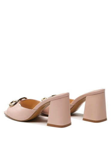 TWINSET Чехли 231TCP126 Pink Mousse 03895 - Mera.bg